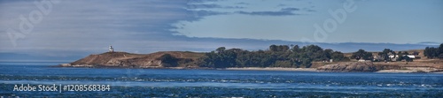 Obraz na płótnie Shark Reef Sanctuary coastal ocean views Lopez Island, San Juan Islands summer 2024, Washington, United States. w salonie