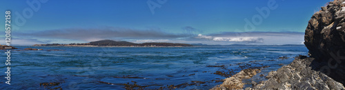 Obraz na płótnie Shark Reef Sanctuary coastal ocean views Lopez Island, San Juan Islands summer 2024, Washington, United States. w salonie