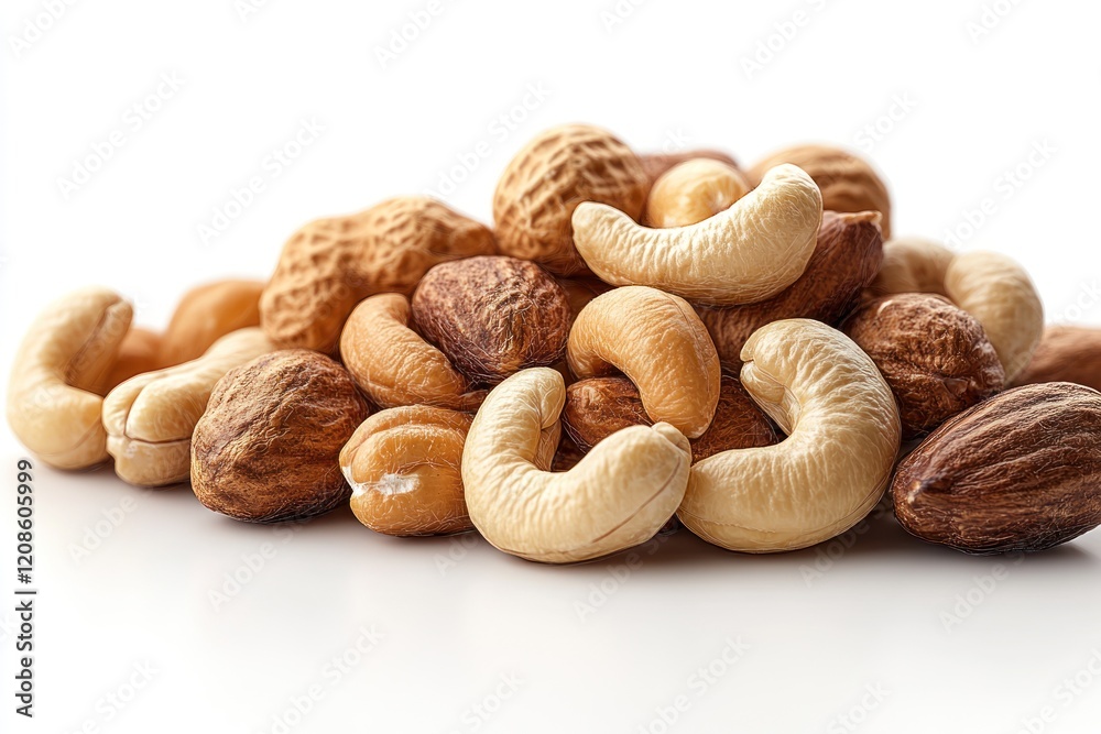 Mixed nuts: cashews, almonds, peanuts. Mixed nuts: cashews, almonds, peanuts.