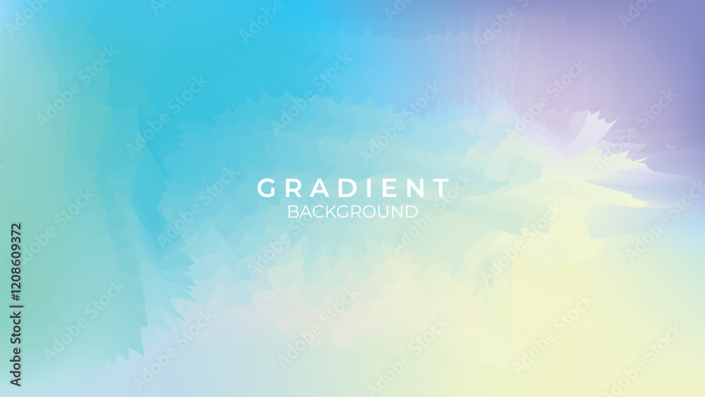 Fototapeta premium Background gradient minimalist colorful template