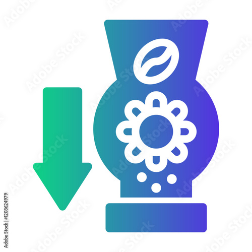 coffee grinder Gradient icon