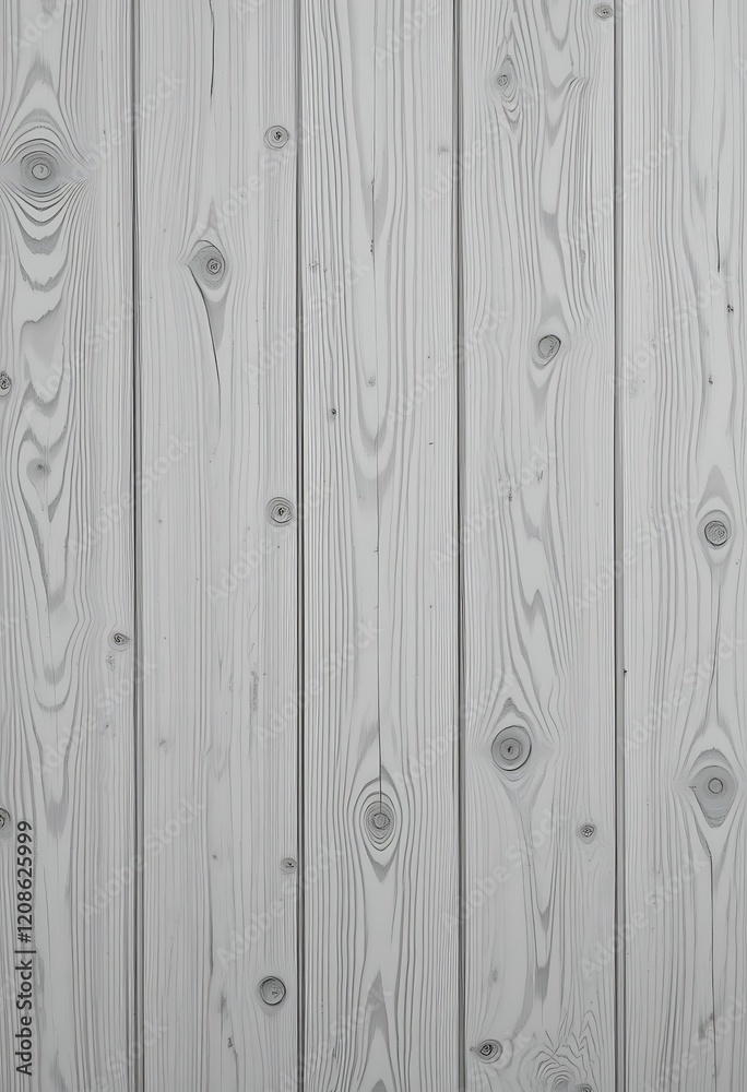 Obraz premium Whitewashed Wooden Planks Vertical Texture Background