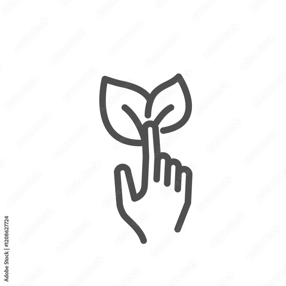 ecology friendly metaphore outline icon vector design good for web or mobile app ecology friendly metaphore outline icon vector design good for web or mobile app
