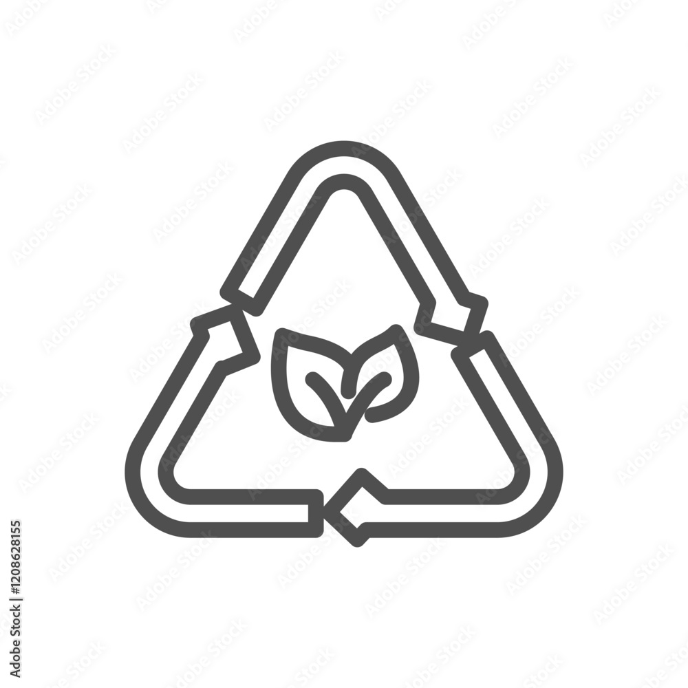 ecological sustainability outline icon vector design good for web or mobile app ecological sustainability outline icon vector design good for web or mobile app