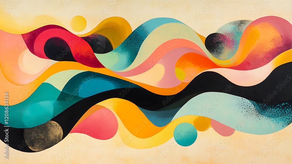 display of circles and gradients, blending seamlessly to convey motion and energy display of circles and gradients, blending seamlessly to convey motion and energy