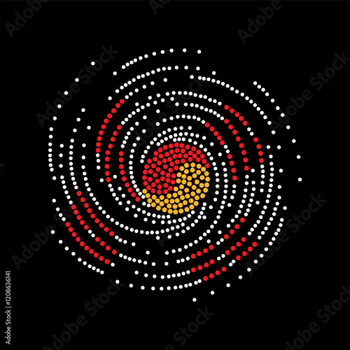 Rhinestone applique collar design for t-shirt or blouse hot-fix transfer. Abstract beautiful glitter applique rhinestone motif.	
