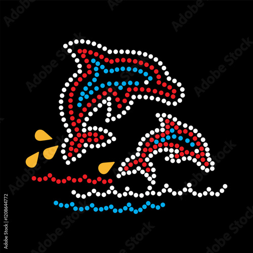 Rhinestone applique collar design for t-shirt or blouse hot-fix transfer. Abstract beautiful glitter applique rhinestone motif.	