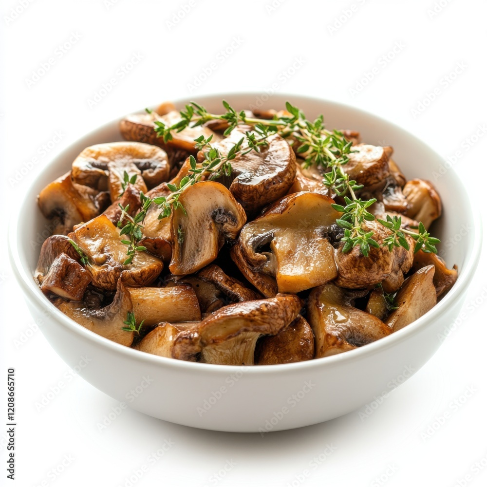 Mushroom Fricasse with Thyme