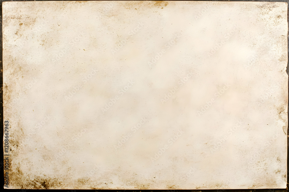 Old Beige Paper Background Shows Age and Wear with Dark Edges from Time, Perfect for Vintage Designs. Old Beige Paper Background Shows Age and Wear with Dark Edges from Time, Perfect for Vintage Designs.