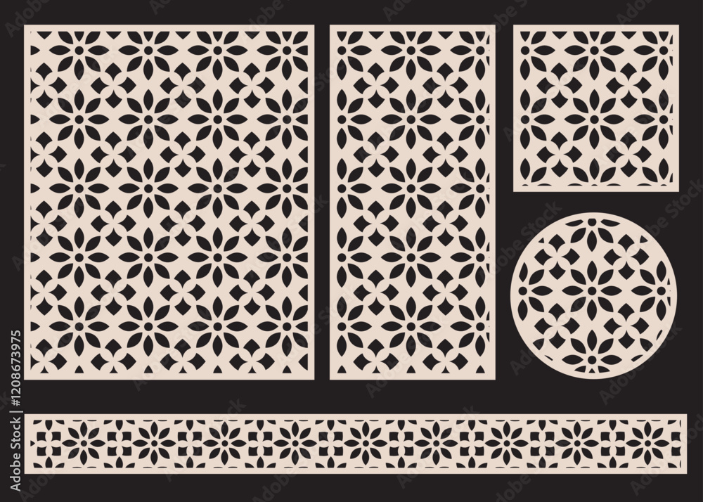 Laser cut and print design