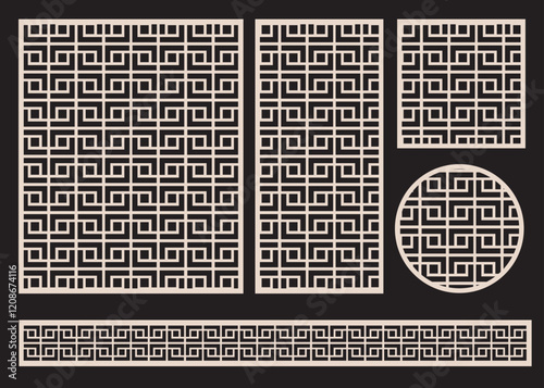 Laser cut and print design