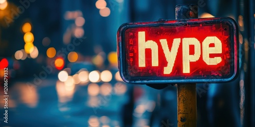 Neon Sign with the Word 
