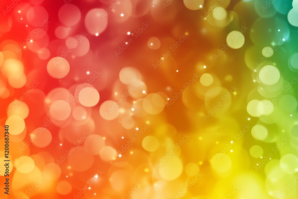 Obraz premium A vibrant gradient background with fiesta colors.featuring bright reds, yellows, and greens.conveying celebration and energy.ideal for event promotions and festive content