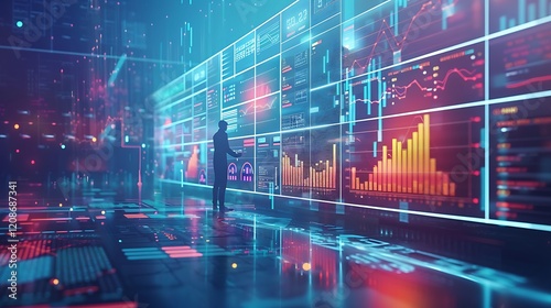 Wallpaper Mural Data Science for Business Intelligence, data science for business intelligence with an image depicting analysts creating dashboards and reports to provide actionable insights to business stakeholders Torontodigital.ca