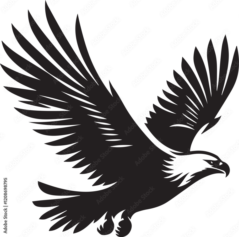 Obraz premium eagle vector illustration