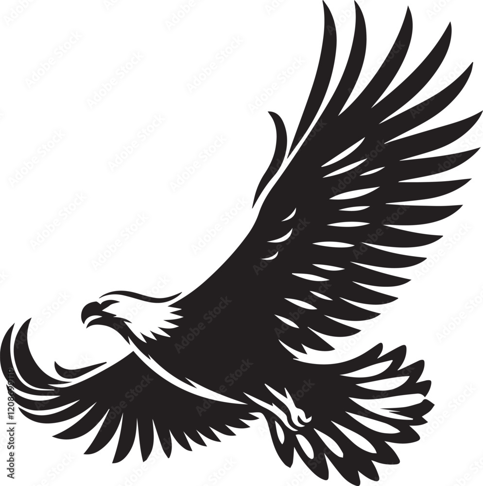 Obraz premium eagle vector illustration
