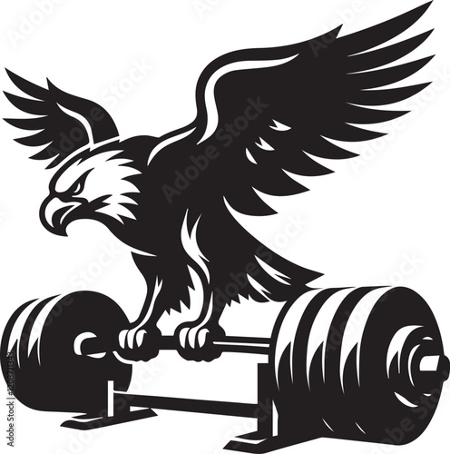 vector illustration of eagle