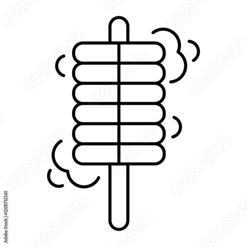 duster outline icon