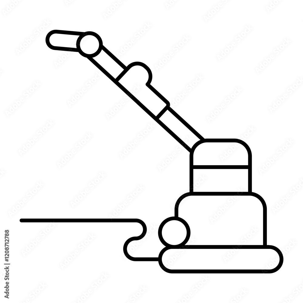 polisher outline icon polisher outline icon