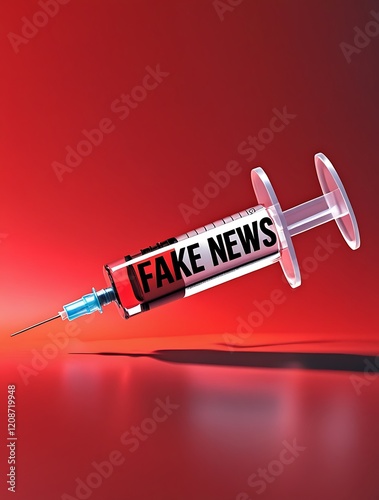 impact of fake news injection on modern media and digital misinformation spreading deceptive narratives undermining public trust and influencing perceptions in society's information ecosystem

