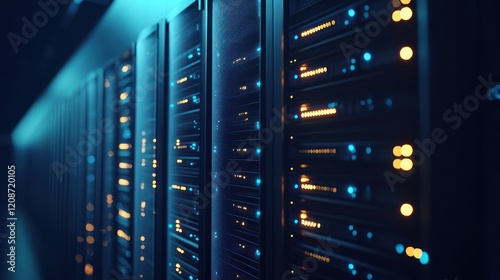 Server Racks in a Data Center
