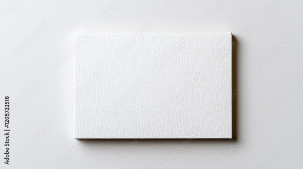 Blank White Canvas on Neutral Background for Creative Art Projects, Inspirational Designs, Minimalist Artwork, or Artistic Expression and Professional Use in Photography or Visual Media Blank White Canvas on Neutral Background for Creative Art Projects, Inspirational Designs, Minimalist Artwork, or Artistic Expression and Professional Use in Photography or Visual Media