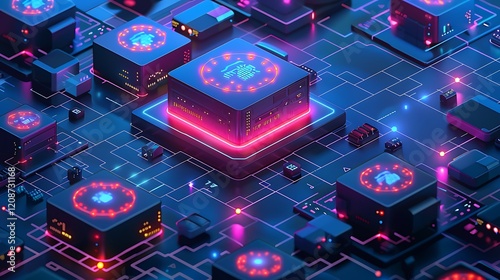 Container Orchestration Platforms, container orchestration platforms within a data center concept with an image depicting Kubernetes clusters