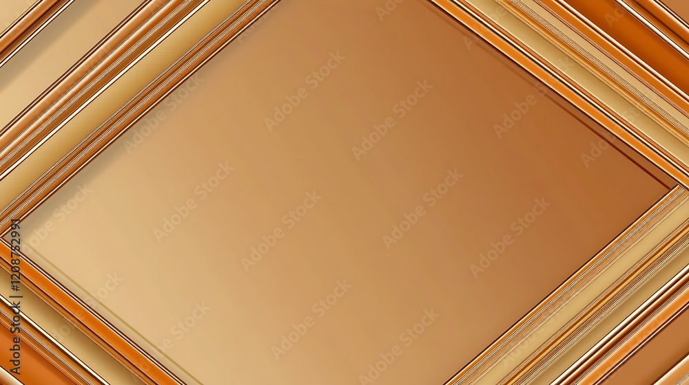 Obraz premium Abstract Gold Frame Design Background Image