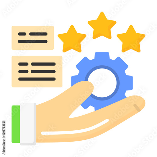 Values Flat Style Icon