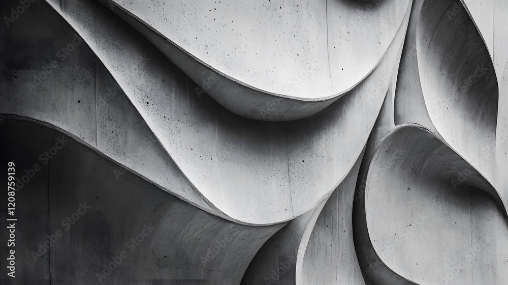 Abstract Concrete Wall Architectural Design Abstract Concrete Wall Architectural Design