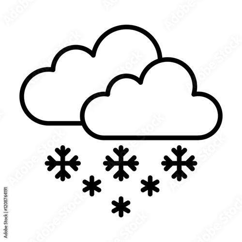 Snowfall Icon photo