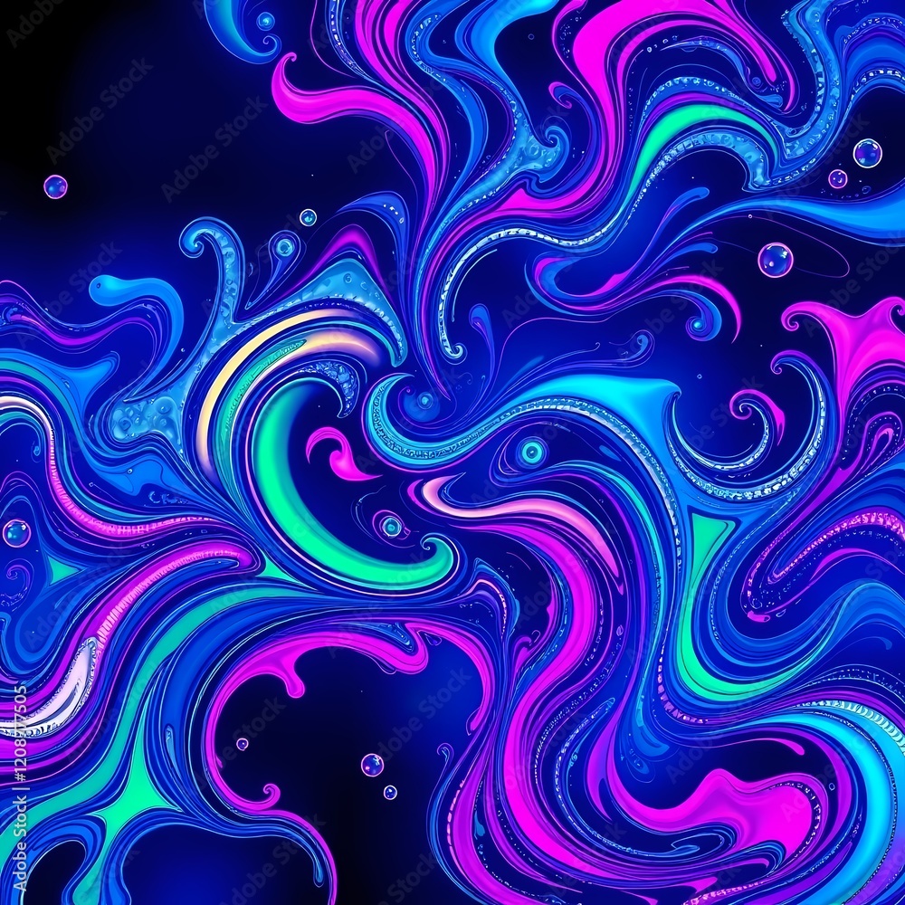 abstract pattern with waves