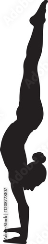 Gymnast Silhouette