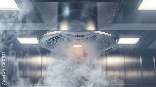 Exhaust Fan: Removes heat, smoke, and odors from kitchens or bathrooms, ensuring proper ventilation and a cleaner, more comfortable living space.
