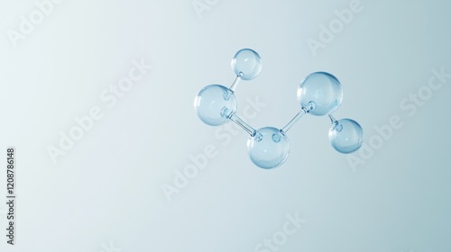 A nitrogen gas molecule with two nitrogen atoms triple-bonded, floating on a plain white background. 
