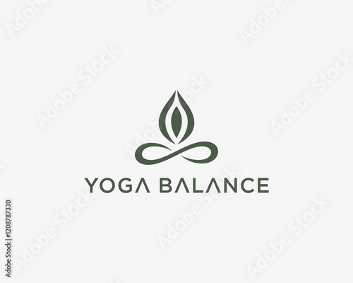 Yoga balance logo