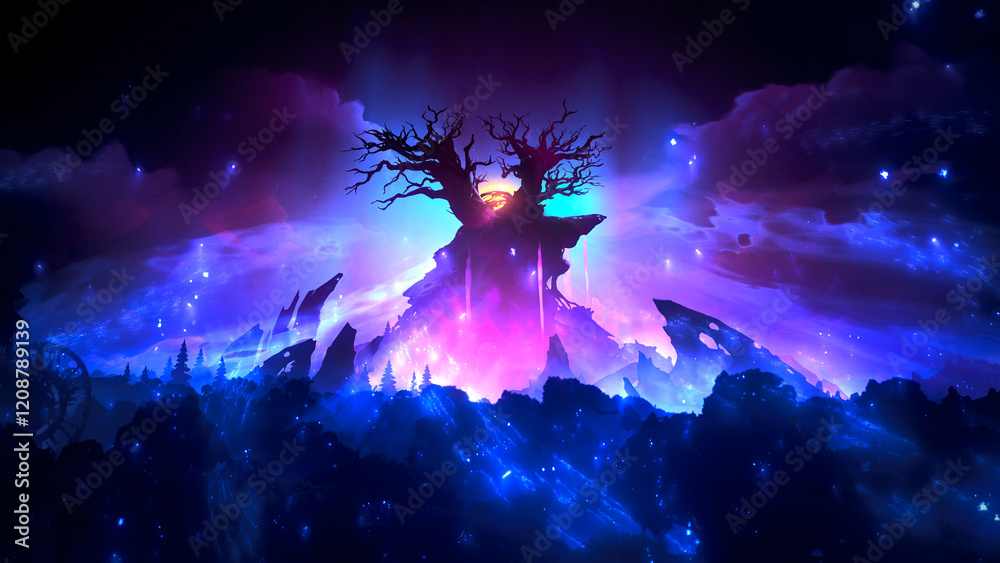 Obraz premium Ori - The Well of the Wisps
