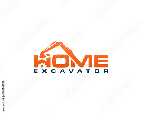 Excavator home logo