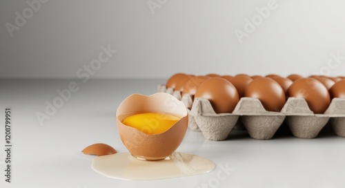 Natural Freshness of Chicken Eggs in Every Detail.
