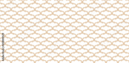 chinese style Seamless pattern Modern geometric ornament with repeating elements golden colors isolated white backgrounds for chinese new year card backgrounds, surface textures, books covers, banners