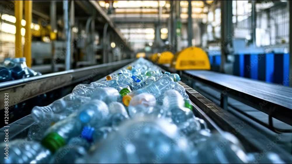 Plastic Bottle Recycling Plant Conveyor Belt