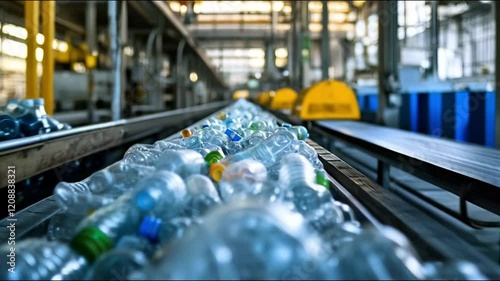 Plastic Bottle Recycling Plant Conveyor Belt