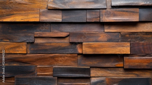 Obraz na płótnie wooden wall w salonie