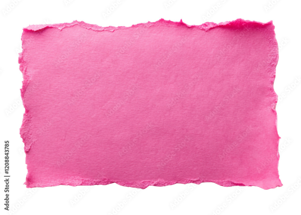 Pink paper with torn edges texture for using as text box. png Pink paper with torn edges texture for using as text box. png
