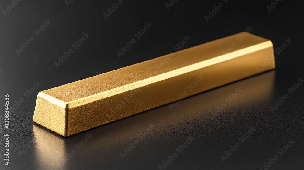 Shiny gold bar in a minimalistic style isolated on a sleek black background symbolizing wealth luxury financial success investment prosperity and modern elegance with space for captions or text
Shiny gold bar in a minimalistic style isolated on a sleek black background symbolizing wealth luxury financial success investment prosperity and modern elegance with space for captions or text