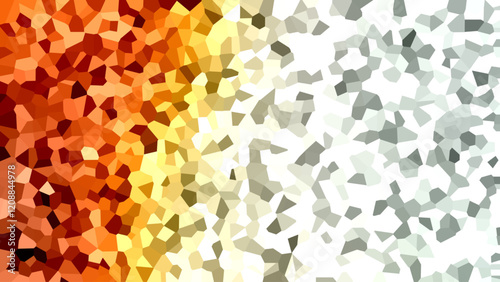 Multicolor low poly triangle shapes background.