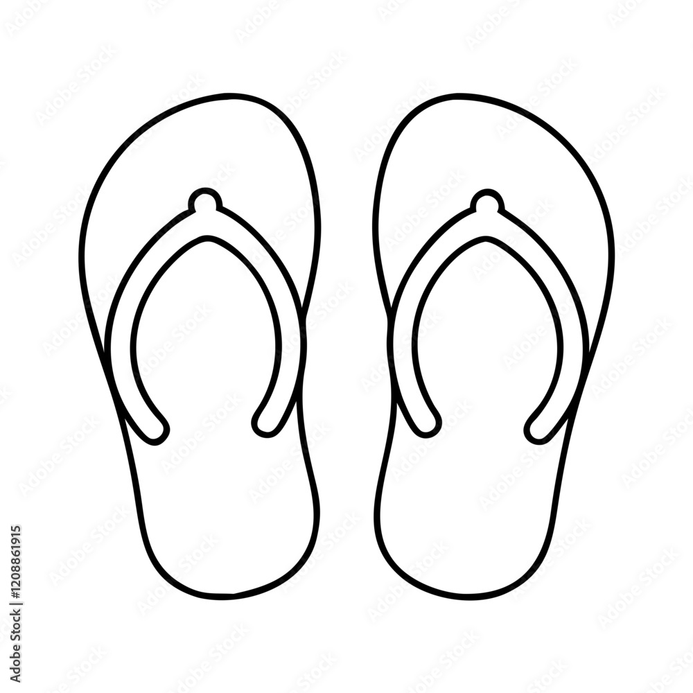 pair of flip flops pair of flip flops