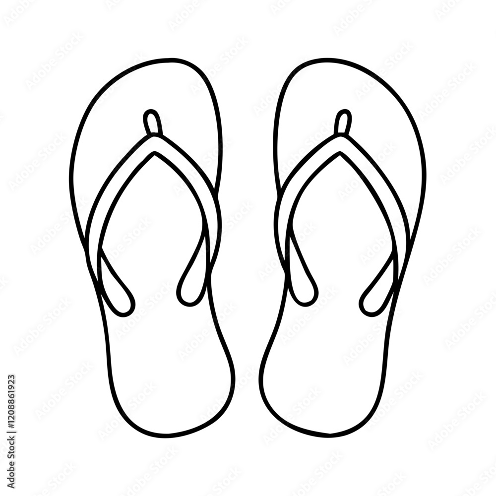 pair of flip flops