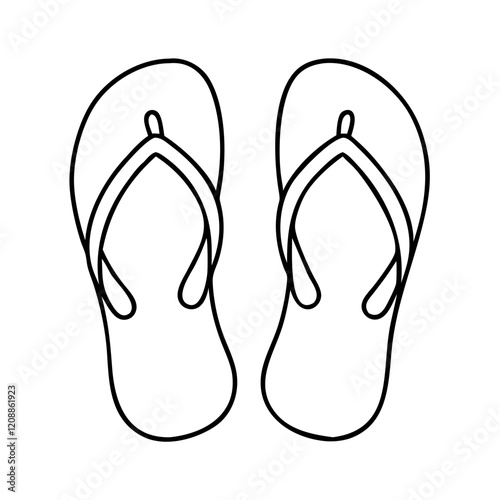 pair of flip flops