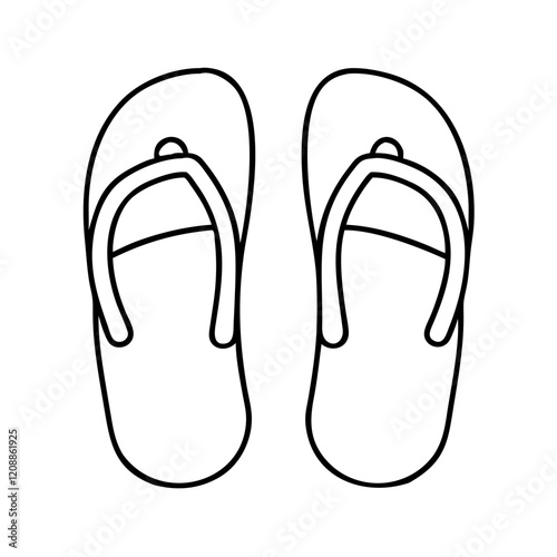 pair of flip flops